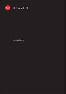 thumbnail image 2 of Leica V-Lux 5 Instruction Manual Book – Official Style Full Color 273 Pages With Protective Covers 2 of 2